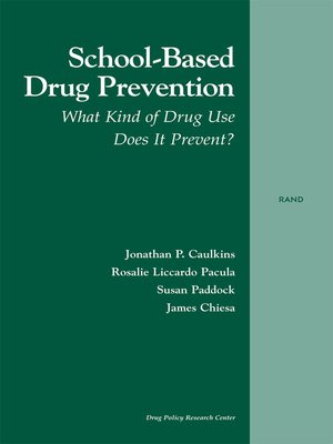 cover image of School-Based Drug Prevention